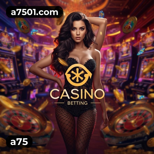 Imagem ilustrativa de promoções de cassino com slot machine, moedas e prêmios